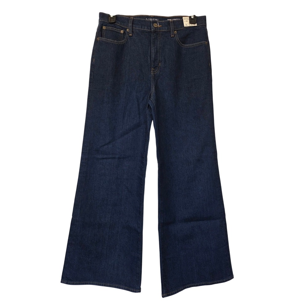 Dark Wash Wide Leg Women’s Trouser Jeans